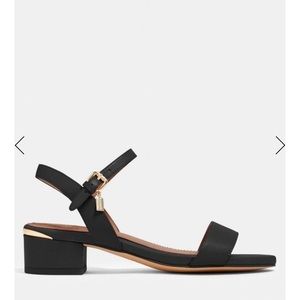 Coach leather sandals
